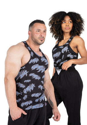 Legacy Tank Top, Black/Blue