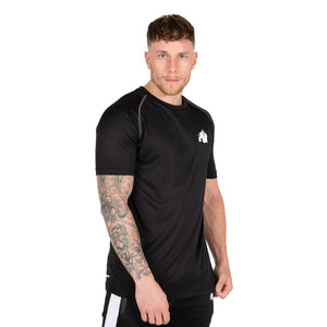 Performance T-Shirt, Black/Grey
