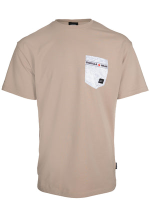 Dover Oversized T-Shirt, Beige