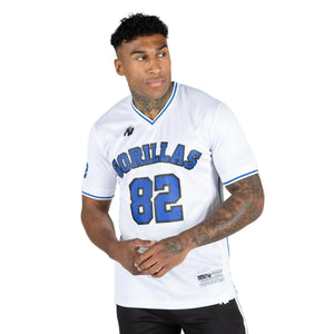 San Mateo T-Shirt, White/Blue