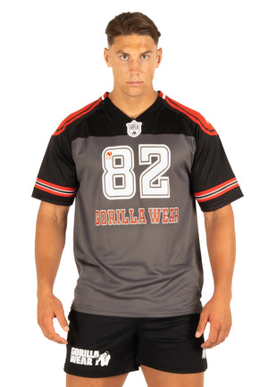 Tyler Fotball Jersey, Black/Red