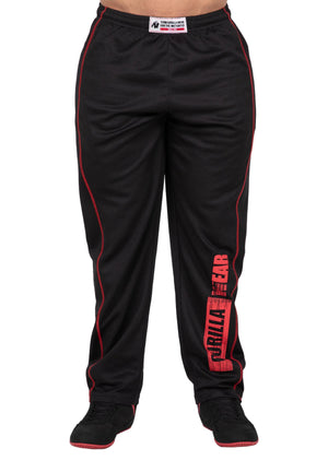 Wallace Mesh Pants, Black/Red