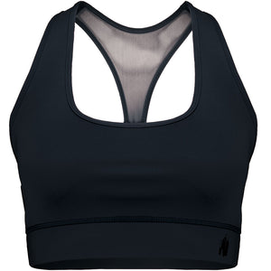 Meta Sports Bra, Black