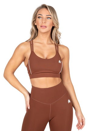 Arizona Sports Bra, Brown