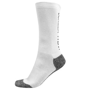 Performance Crew Socks, White