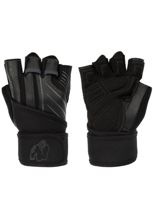 Dallas Wrist Wraps Gloves 2.0, Black/Grey