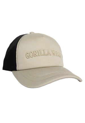 Sharon Ponytail Cap, Beige/Black