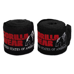 Boxing Hand Wraps, Black 2,5 m