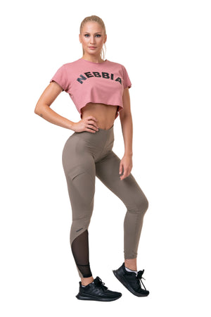 Nebbia Fit & Smart High Waist Tights, mocha