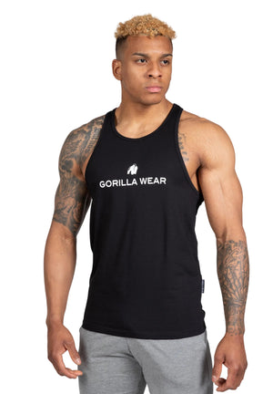 Carter Stretch Tank Top, Black