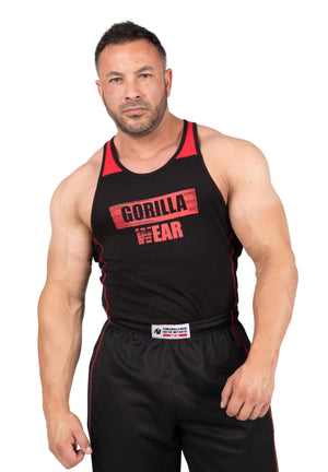 Wallace Tank Top, Black/Red