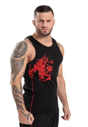 Monterey Tank Top, Black/Red