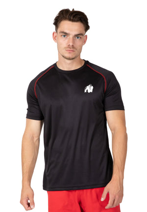 Performance T-Shirt, Black/Red
