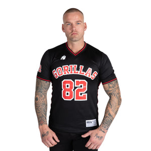 San Mateo T-Shirt, Black/Red