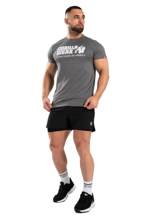 Classic Training T-Shirt, Grey Melange