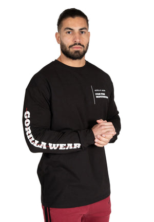 Boise Oversized Long Sleeve, Black