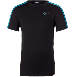 Chester T-Shirt, Black/Blue