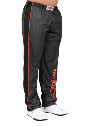 Wallace Mesh Pants, Grey/Orange