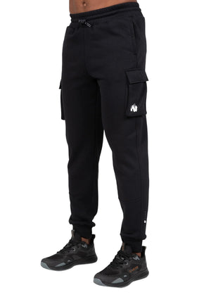 Hudson Cargo Sweatpants, Black