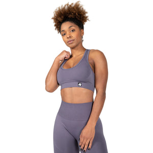 Yava Seamless Sport Bra, Grey