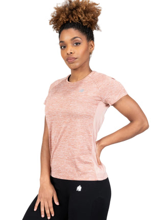 monetta Performance T-Shirt, Salmon Pink
