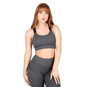 Monroe Sports Bra, Grey