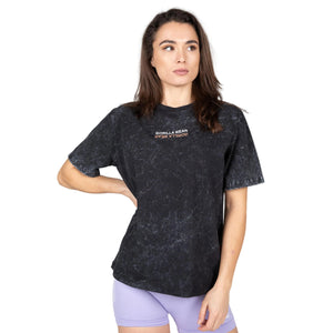 Medina Oversized T-Shirt, Washed Black