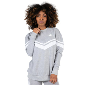 Hailey Oversized Sweatshirt, Grey Melange