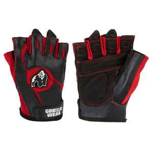 Mitchell Training Gloves, Black/Red