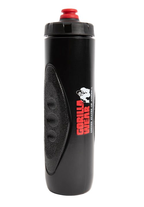Gorilla Wear Grip Sports Bottle 750 ml, Black