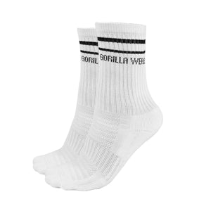 Crew Socks 2-Pack, White
