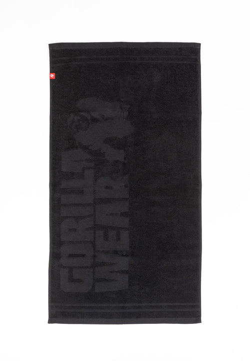 Gorilla Wear Medium Towel, Black