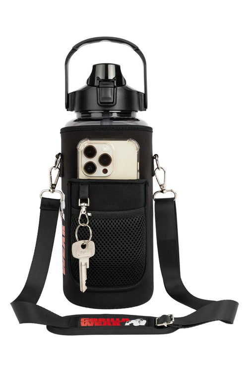 Gorilla Wear Water Bottle With Sleeve 2 L
