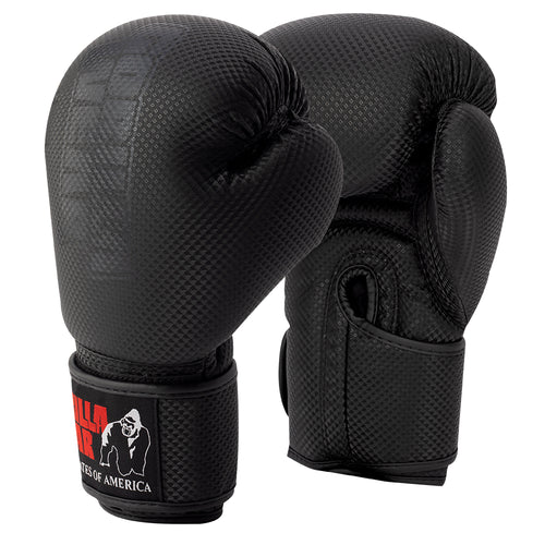 Gorilla Wear Montello Boxing Gloves, Black