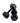 Toorx Hex. Rubber Dumbbell 1 Kg.