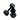 Hex. Rubber Dumbbell 3 Kg.