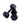 Toorx Hex. Rubber Dumbbell 3 Kg.