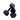 Hex. Rubber Dumbbell 7 Kg.