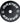 Master Fitness BUMPERPLATE SVART